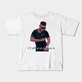 Usman - I will pray for you Kids T-Shirt